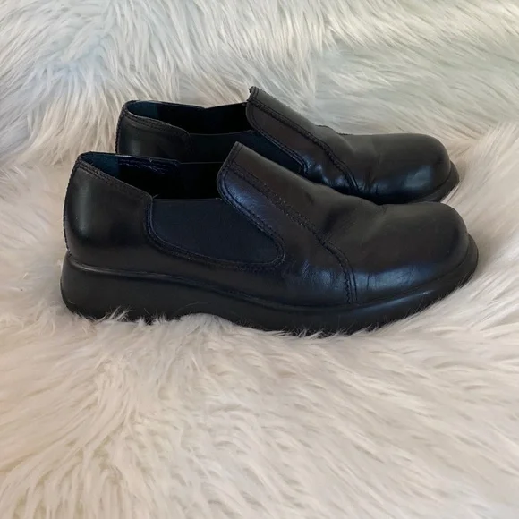 Dansko Black Leather Shoes Women’s Size 39 or 9 - Picture 1 of 8